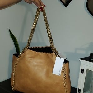 Justfab Chained Satchel Bag
